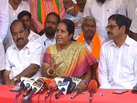 திராவிட மாடல் என்றால் வாரிசு அரசியல்: வானதி சீனிவாசன்