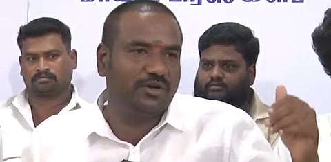 எந்த ஜென்மத்து பாவமோ இங்கே மாட்டிக்கொண்டோம்: நாதக மண்டல ஒருங்கிணைப்பாளர் குற்றச்சாட்டு