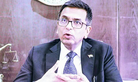 புதிய தலைமை நீதிபதியின் பெயரைப் பரிந்துரைத்த தலைமை நீதிபதி சந்திரசூட்