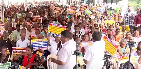 மாற்றுத் திறனாளிகள் போராட்டம்: மத்திய அமைச்சருக்குக் கடிதம் எழுதிய தமிழக எம்.பி.