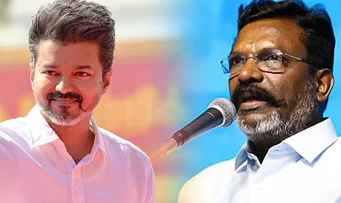 ஒரே நிகழ்ச்சியில் பங்கேற்கும் திருமாவளவன் & விஜய்!