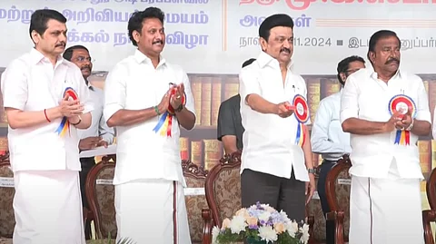 கோவையில் தந்தை பெரியார் நூலகம்: அடிக்கல் நாட்டிய முதல்வர் ஸ்டாலின்