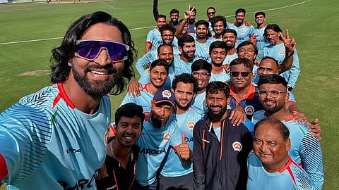 டி20 வரலாற்றில் அதிக ரன்கள்: பரோடா சாதனை!