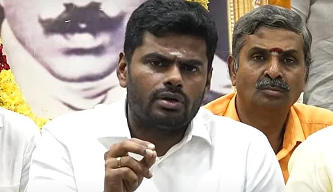 முதல்வரின் மருமகன் அதானியை சந்தித்துள்ளார்: அண்ணாமலை குற்றச்சாட்டு