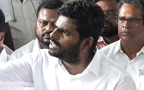 ஜாஃபர் சாதிக் பணத்தை வெள்ளையாக்க தமிழ்நாடு பாடநூல் கழகம் உதவி: அண்ணாமலை குற்றச்சாட்டு