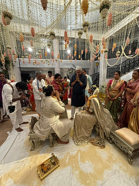 பி.வி. சிந்து திருமணம் உதய்பூரில் நடைபெற்றது