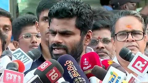 அண்ணா பல்கலை. விவகாரத்தை திசை திருப்பவே ஆளுநருக்கு எதிரான போராட்டம்: அண்ணாமலை