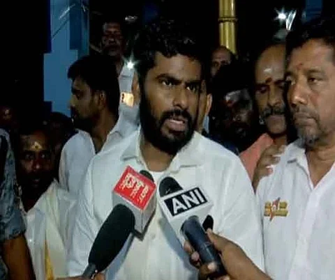 ஹிந்தி தேசிய மொழி அல்ல: அண்ணாமலை