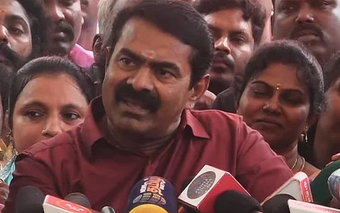 பெரியார் தேவை என்பவர்கள் நாதகவில் இருந்து வெளியேறிக்கொள்ளலாம்: சீமான்