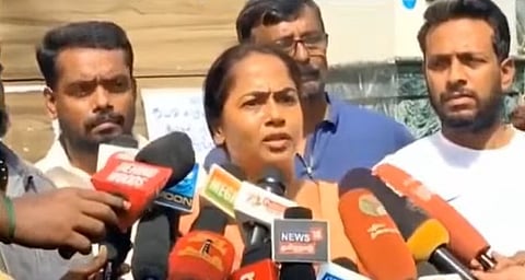 நான்தான் சம்மனை கிழிக்க சொன்னேன்: சீமான் மனைவி கயல்விழி