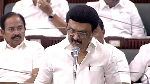 அதிமுகவுக்கு நன்றி: தமிழக சட்டப்பேரவையில் முதல்வர் ஸ்டாலின்!