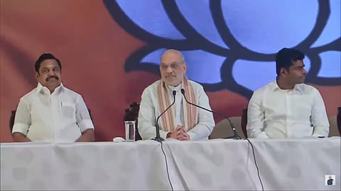 அதிமுக தலைமையில் கூட்டணி: அமித்ஷா அறிவிப்பு!