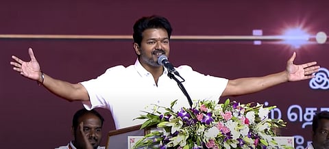 தவெக ஆட்சி சிறுவாணியைப் போல சுத்தமான ஆட்சி: விஜய் வாக்குறுதி