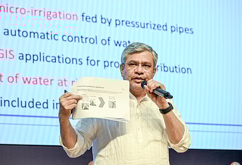 மத்திய அமைச்சர் அஷ்விணி வைஷ்ணவ்