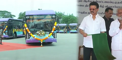 சென்னையில் மின்சார பேருந்துகளின் பயன்பாடு தொடக்கம்!