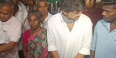 அஜித்குமார் குடும்பத்தினருக்கு விஜய் நேரில் ஆறுதல்!