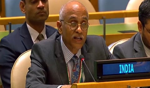 ஐ.நா.வுக்கான இந்திய பிரதிநிதி பர்வதனேனி ஹரிஷ்