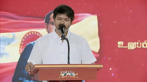 செயலி வெளியீட்டு நிகழ்வில் பேசிய விஜய்