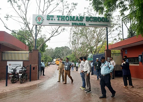 வெடிகுண்டு மிரட்டல் விடுக்கப்பட்ட பள்ளி