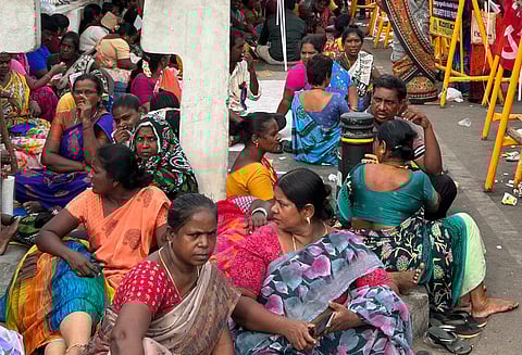 தூய்மைப் பணியாளர்கள் போராட்டத்திற்குக் காவல்துறை அனுமதி | Sanitation Workers Protest | Chennai |