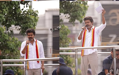 தவெக தலைவர் விஜய் (கோப்புப்படம்)