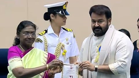 தேசிய திரைப்பட விருதுகள் விழா: தாதா சாகேப் பால்கே விருது பெற்றார் மோகன்லால் | National Film Awards |