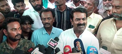 விஜயின் இதயத்துக்குள் காயமோ, வலியோ இல்லை: சீமான் | Seeman | TVK Vijay | Karur Stampede |