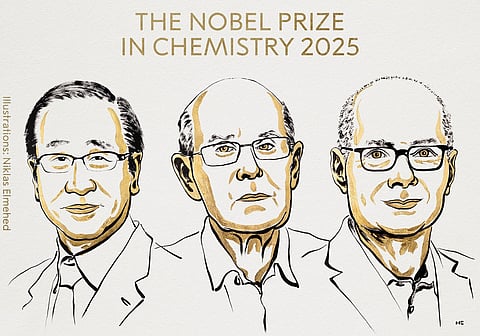 வேதியல் துறைக்கான நோபல் பரிசு: 3 விஞ்ஞானிகளுக்கு அறிவிப்பு | Nobel Prize |