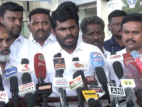 பாஜக முன்னாள் தலைவர் அண்ணாமலை (கோப்புப்படம்)