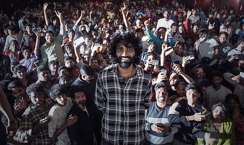 Pradeep Ranganathan with fans (file photo)