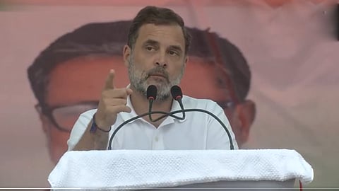 பிஹார் மாநிலம் முசாபர்பூரில் ராகுல் காந்தி பிரசாரம்