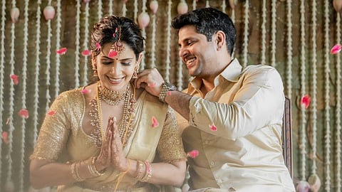 Samyuktha marries Aniruda Srikkanth