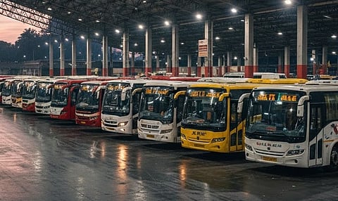 ஆம்னி பேருந்துகள் (மாதிரிப்படம்)