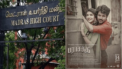பராசக்தி படத்தை வெளியிடத் தடையில்லை: சென்னை உயர் நீதிமன்றம்