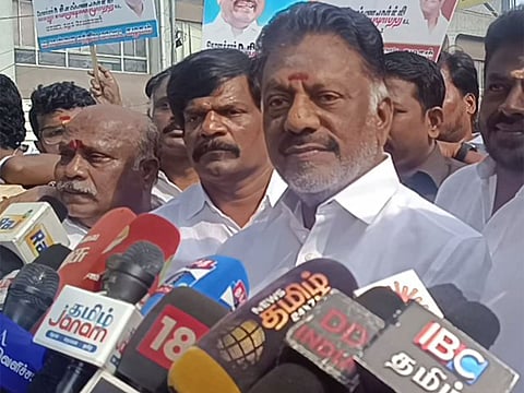 முன்னாள் முதலமைச்சர் ஓ. பன்னீர்செல்வம் (கோப்புப்படம்)