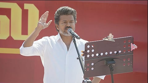சேலத்தில் உரையாற்றிய தவெக தலைவர் விஜய்