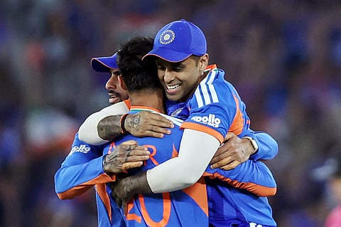 Axar Patel and skipper Suryakumar Yadav