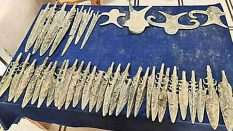 Copper Age figures & weapons found in Uttar Pradesh's Mainpuri district