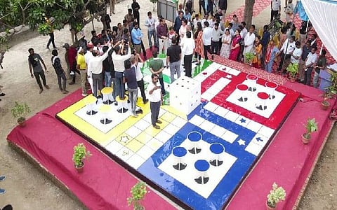 Asia's largest & India's first plastic waste Ludo Park opens in Kanpur