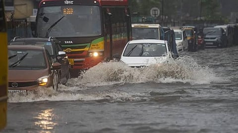 Crippled by heavy rainfall, red alert issued for Mumbai and nearby areas