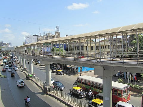 One of the 1st skywalks of Mumbai, Bandra (E) Skywalk to be rebuilt at ₹16 crore