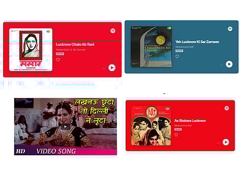 लखनऊ पर बने 5 गाने