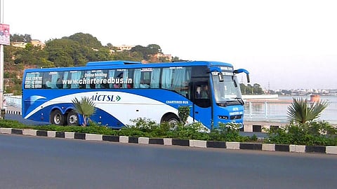 Now board the newly launched non-stop AC bus service from Indore to Ujjain and Omkareshwar