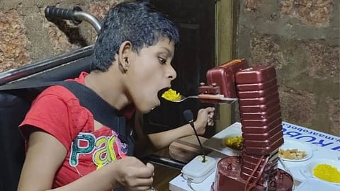 Man builds ‘Maa Robot’ in Goa without any tech help, to feed disabled daughter