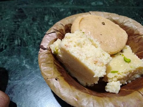 Savour the rich taste of Lucknow's famous laddoo & kulfi from Chanakya Laddoo in Bhootnath