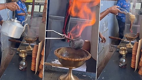 Knocksense Shorts| Viral video shows vendor selling Old Monk Tea in Goa