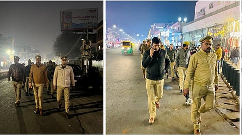 Lucknow Police take proactive approach to COVID protocol enforcement with foot patrols