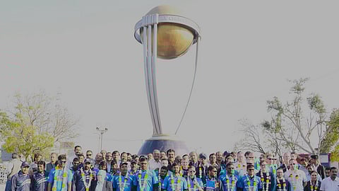 Did you know? Indore has a 35 foot tall statue of the 2011 cricket World Cup trophy