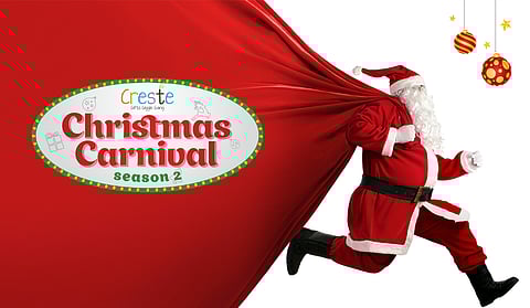 Have a fam jam at the grand Christmas Carnival by CresteKids on Dec 24-25; Free entry for all!