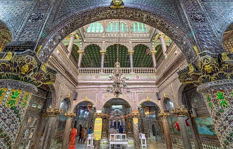 Glistening in glass, the exquisite Kanch Mandir of Indore has crossed the 101-year milestone